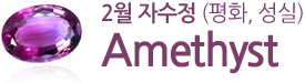 2월 자수정